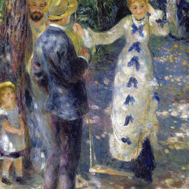 The Swing by Pierre Auguste Renoir