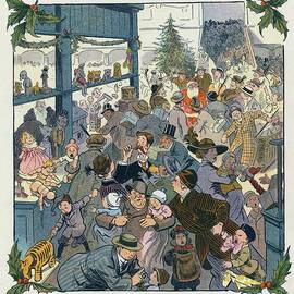 The Toy Department by Louis Glackens