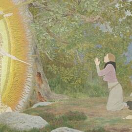 The Vision And Inspiration by Louis Maurice Boutet De Monvel