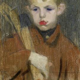 The Woodcutter by Helene Schjerfbeck