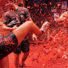 The Worlds Biggest Tomato Fight At by Jasper Juinen
