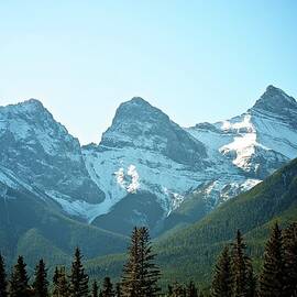 Three Sisters Mountains by Lynn.h.armstrong Photography