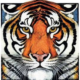 Tiger Head by Paul Bransom