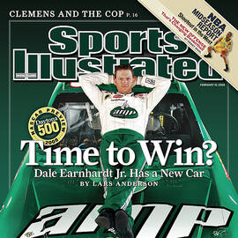 Time To Win Dale Earnhardt Jr. Has A New Car, 2008 Nascar Sports Illustrated Cover by Sports Illustrated