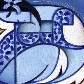 Hawaiian Lady In Blue  by Tommervik