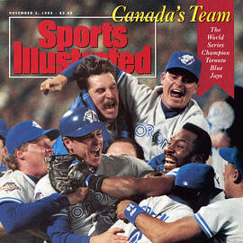 Toronto Blue Jays Joe Carter, 1992 World Series Sports Illustrated Cover by Sports Illustrated