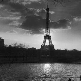 Tower By Twilight by Archive Photos