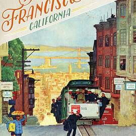 Travel Poster_sanfransisco by Mead Schaeffer