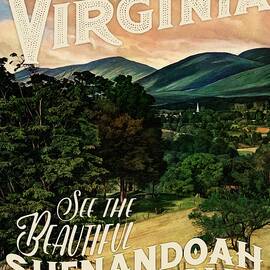 Travel Poster_virginia by Luigi Lucioni
