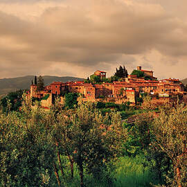 Tuscany, Montefioralle, Italy by Riccardo Spila