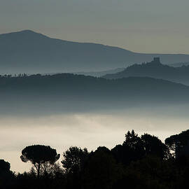 Tuscany, Orcia Valley, Mist, Italy by Cesare Gerolimetto