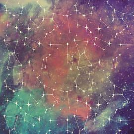 Universe Galaxy Pattern Iii by Mary Urban
