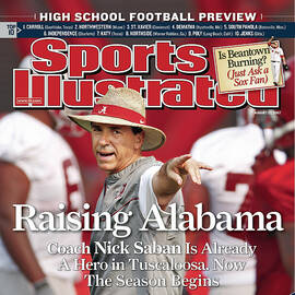 University Of Alabama Coach Nick Saban Sports Illustrated Cover by Sports Illustrated