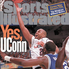 University Of Connecticut Ricky Moore, 1999 Ncaa National Sports Illustrated Cover by Sports Illustrated