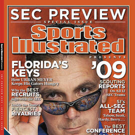 University Of Florida Coach Urban Meyer, 2009 Sec Football Sports Illustrated Cover by Sports Illustrated