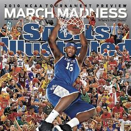 University Of Kentucky Demarcus Cousins, 2010 March Madness Sports Illustrated Cover by Sports Illustrated