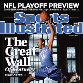 University Of Kentucky John Wall Sports Illustrated Cover by Sports Illustrated