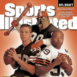 University Of Kentucky Qb Tim Couch And University Of Sports Illustrated Cover by Sports Illustrated