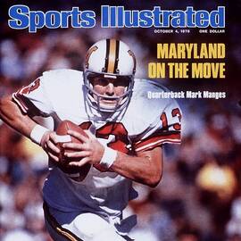 University Of Maryland Qb Mark Manges Sports Illustrated Cover by Sports Illustrated