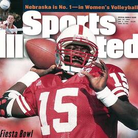 University Of Nebraska Qb Tommie Frazier Sports Illustrated Cover by Sports Illustrated