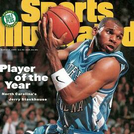 University Of North Carolina Jerry Stackhouse Sports Illustrated Cover by Sports Illustrated
