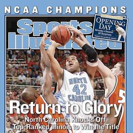 University Of North Carolina Sean May, 2005 Ncaa National Sports Illustrated Cover by Sports Illustrated