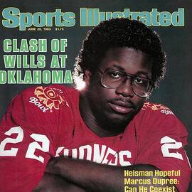 University Of Oklahoma Marcus Dupree Sports Illustrated Cover by Sports Illustrated