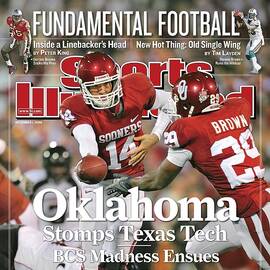 University Of Oklahoma Qb Sam Bradford Sports Illustrated Cover by Sports Illustrated