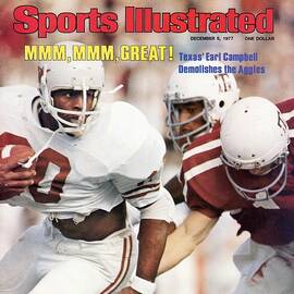 University Of Texas Earl Campbell Sports Illustrated Cover by Sports Illustrated