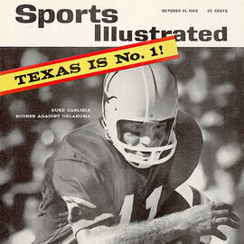 University Of Texas Qb Duke Carlisle Sports Illustrated Cover by Sports Illustrated