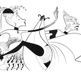 Can-Can by Al Hirschfeld