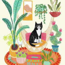 Urban Jungle Vii Spring by Mary Urban