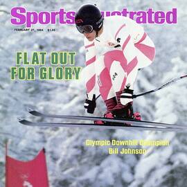 Usa Bill Johnson, 1984 Winter Olympics Sports Illustrated Cover by Sports Illustrated