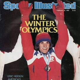 Usa Eric Heiden, 1980 Winter Olympics Sports Illustrated Cover by Sports Illustrated