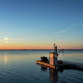 Usa, Massachusetts, Floating Crane In by John Greim