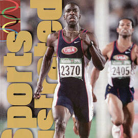 Usa Michael Johnson, 1996 Summer Olympics Sports Illustrated Cover by Sports Illustrated