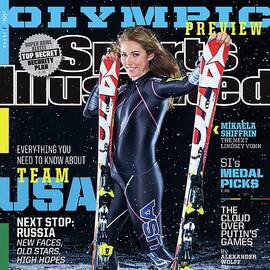 Usa Mikaela Shiffrin, 2014 Sochi Olympic Games Preview Sports Illustrated Cover by Sports Illustrated