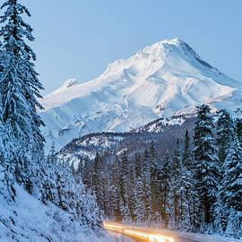 Usa, Oregon, Mount Hood Natl. Forest by Brook Mitchell
