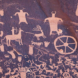 Usa, Utah, Petroglyphs by Tim Draper