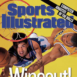 Utah Jazz John Stockton, 1998 Nba Western Conference Finals Sports Illustrated Cover by Sports Illustrated