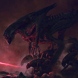 Vader vs Aliens 1 by Guillem H Pongiluppi