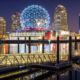 Vancouver Skyline From Olympic Village by Alexis Birkill
