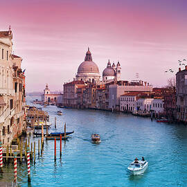 Venice Canale Grande Italy by Dominic Kamp Photography