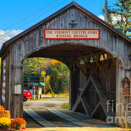 Vermont Kissing Bridge by Adam Jewell