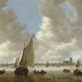 View Of Dordrecht From The North by Jan Van Goyen
