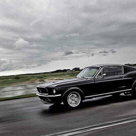 Vintage 1960s Mustang Drives Along by Ascent Xmedia