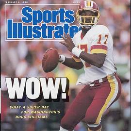Washington Redskins Doug Williams, Super Bowl Xxii Sports Illustrated Cover by Sports Illustrated