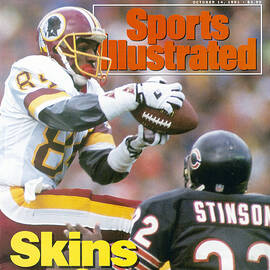 Washington Redskins Gary Clark... Sports Illustrated Cover by Sports Illustrated