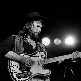 Waylon Jennings Performs Onstage by Paul Natkin