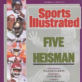 West Virginia University Major Harris, University Of Notre Sports Illustrated Cover by Sports Illustrated